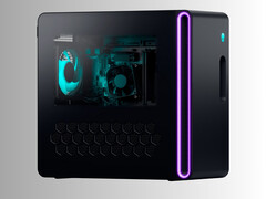 Komputer do gier Alienware Aurora po lewej stronie (źródło zdjęcia: Dell)