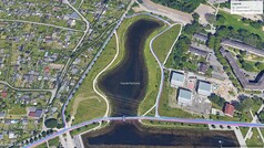 Próba GNSS (41 mm): Opłynięcie jeziora