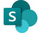 Logo Microsoft SharePoint przedstawione na białym tle. (Źródło obrazu: Microsoft)