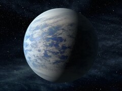 Artystyczna ilustracja przedstawiająca Kepler-69c. (Źródło zdjęcia: NASA Ames/JPL-Caltech/T. Pyle)