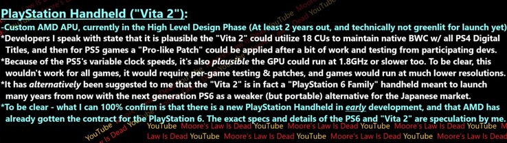 (Źródło: Moore's Law Is Dead na YouTube)