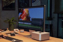 Wyświetlacz Studio nowej generacji może charakteryzować się częstotliwością odświeżania 120 Hz i obsługą HDR.