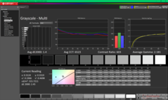 Skala szarości po kalibracji