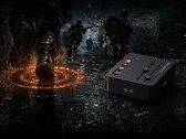 Artystyczny render gamingowej karty dźwiękowej Fosi Audio C3 przedstawiający technologię StepSense.