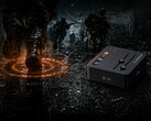 Artystyczny render gamingowej karty dźwiękowej Fosi Audio C3 przedstawiający technologię StepSense.