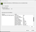 Nvidia Systeminfo