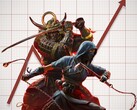 Wykres sprzedaży Assassin's Creed Shadows (źródło obrazu: Ubisoft, Freepik)