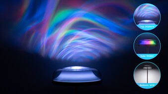 Lampa podłogowa Govee Uplighter z trzema strefami (źródło zdjęcia: Govee PR)