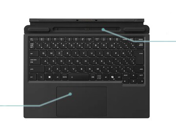 Odłączana klawiatura zmienia tablet w laptopa