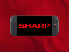 Konsola Switch 2 pokazana z ekranem LCD firmy Sharp