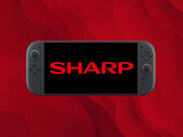 Konsola Switch 2 pokazana z ekranem LCD firmy Sharp