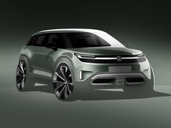 Volkswagen ID.2X został pokazany na szkicach (powyżej). (Źródło zdjęcia: Volkswagen via Instagram)