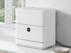 Xiaomi Mijia Smart Desktop Dishwasher S1 posiada ustawienia inteligentnego mycia AI. (Źródło obrazu: Xiaomi)