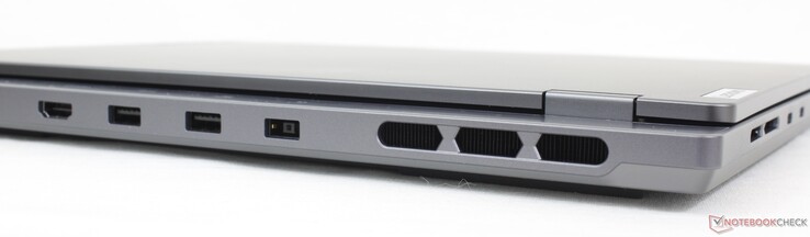 Tył: HDMI 2.1, 2x USB-A 3.2 Gen. 2, zasilacz sieciowy