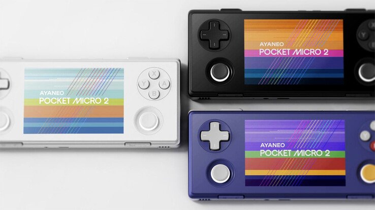 Firma Ayaneo oferuje model Pocket Micro 2 w trzech wersjach wykończenia.