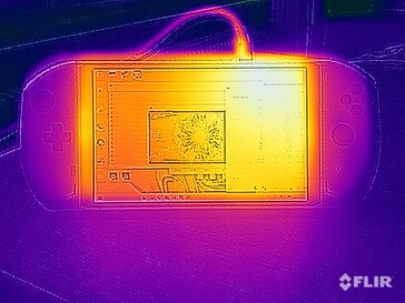 Test naprężeń temperatury powierzchni (przód)