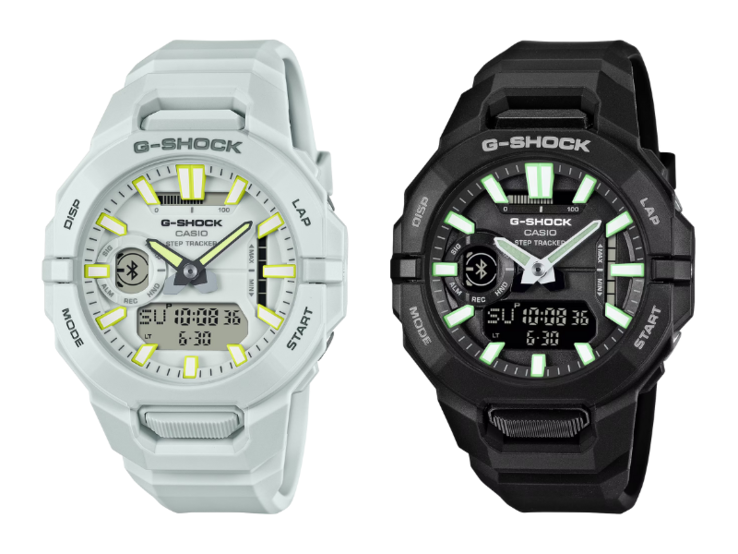 Casio G-Shock GBA950-7A (po lewej) i GBA950-1A (po prawej). (Źródło zdjęcia: Casio)
