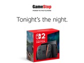 Baner premierowy GameStop Nintendo Switch 2 o północy (źródło obrazu: GameStop)