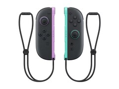 Nowe kontrolery Joy-Con 2 w kolorze jasnofioletowym i jasnozielonym pojawią się 12 lutego. (Źródło obrazu: Nintendo)