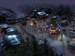 Zdjęcie przedstawiające miasto w grze „Surviving the Aftermath”, która jest obecnie dostępna na platformie Steam z 70% zniżką.