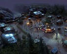 Zdjęcie przedstawiające miasto w grze „Surviving the Aftermath”, która jest obecnie dostępna na platformie Steam z 70% zniżką.