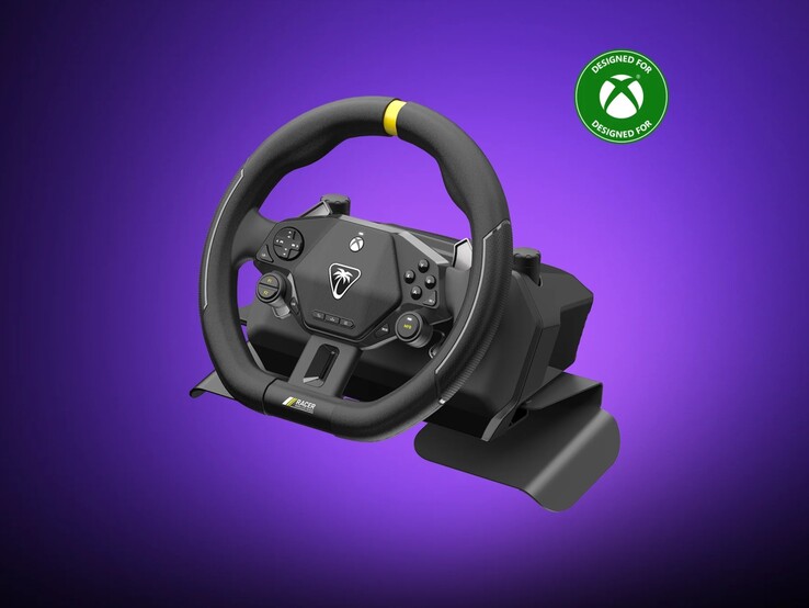 Bezprzewodowa kierownica wyścigowa Turtle Beach Racer. (Źródło zdjęcia: Turtle Beach)
