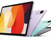 Redmi Pad SE w trzech przypuszczalnych kolorach. (Źródło zdjęcia: Kimovil)