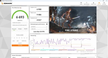 3DMark Fire Strike bateria