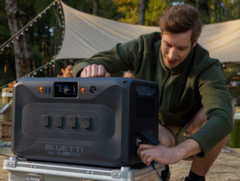 Przenośna elektrownia Bluetti Apex 300 ma maksymalną moc wyjściową 3 840 W (źródło obrazu: Bluetti)