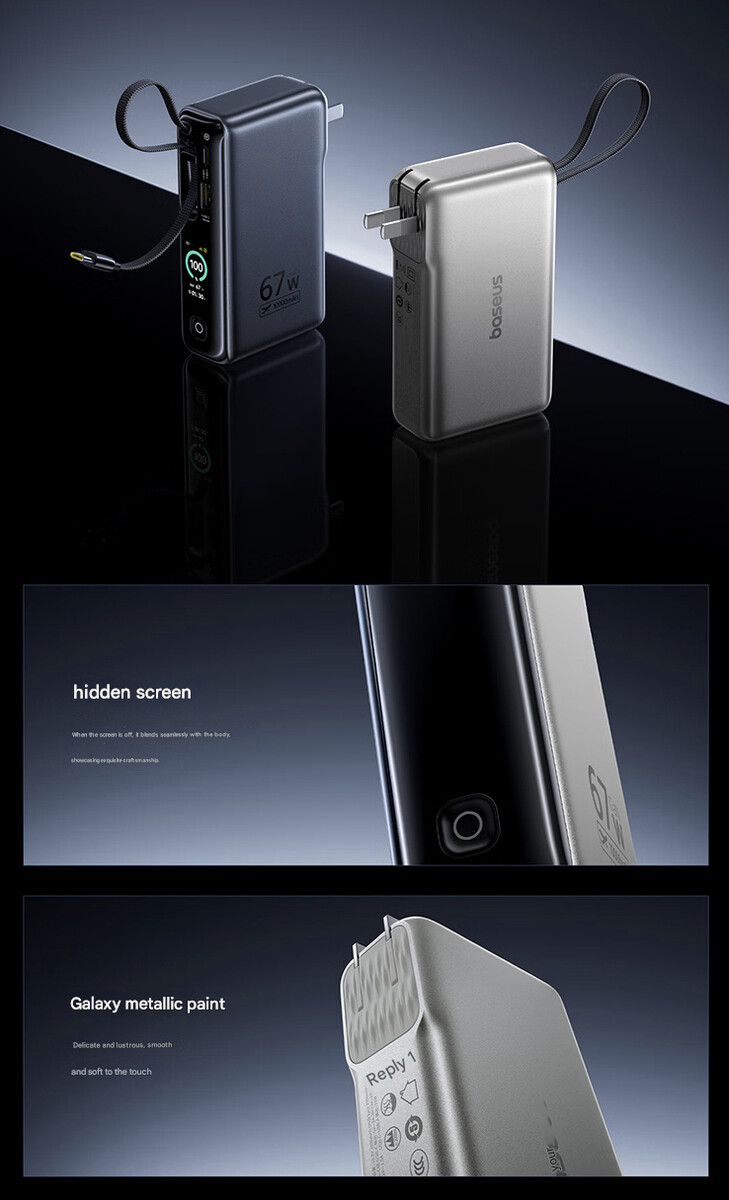 Wygląd i opcje kolorystyczne power banku EnerGeek GT 21