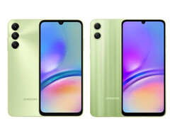 Galaxy A05s i Galaxy A05, od lewej do prawej. (Źródło zdjęcia: Samsung)