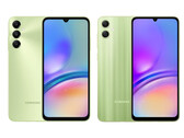 Galaxy A05s i Galaxy A05, od lewej do prawej. (Źródło zdjęcia: Samsung)