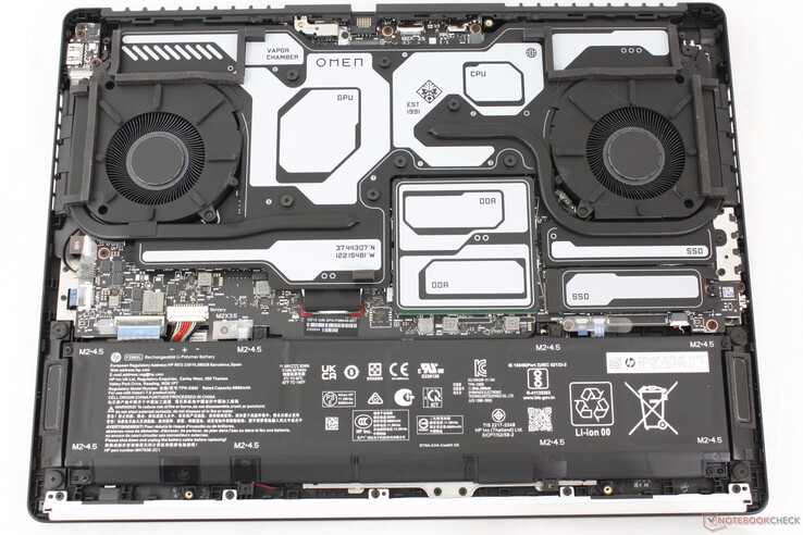 Elementy wewnętrzne Omen Max 16 2025