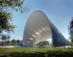 System solarny i dostawca cienia: Rendering 