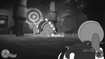 Na zdjęciu: Zrzut ekranu z rozgrywki z gry „MOUSE: P.I. For Hire”.