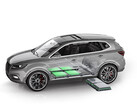 SUV z zestawem akumulatorów CATL.