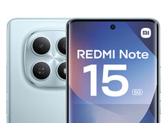 Redmi Note 15 5G w premierowym kolorze Glacier Blue (źródło zdjęcia: via Sim.de)