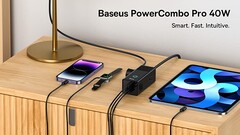 Nowy PowerCombo Pro 40W. (Źródło: Baseus)