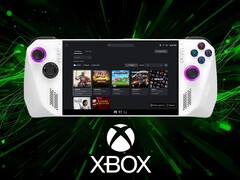 Asus ROG Ally z pełnoekranowym doświadczeniem Xbox (źródło obrazu: Asus, Microsoft Xbox Gaming z poprawkami)