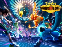 W oficjalnej grafice promocyjnej gry „Pokémon Champions” główną rolę odgrywają pełne napięcia bitwy taktyczne.