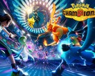 W oficjalnej grafice promocyjnej gry „Pokémon Champions” główną rolę odgrywają pełne napięcia bitwy taktyczne.