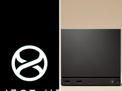 Logo Project Helix obok zdjęcia Steam Machine