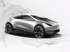 Wstępny zwiastun projektu platformy Modelu 2. (Źródło zdjęcia: Tesla)