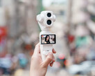 DJI Osmo Pocket 4P w kolorze Pearl White.