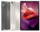 Lenovo Tab P12 jest dostępny w wykończeniach Oat i Storm Grey. (Źródło zdjęcia: Lenovo)