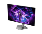 Nowy AOC Agon Pro AG276QKD2 (na zdjęciu) zawiera 2 x HDMI 2.1 (DSC), 1 x DisplayPort 2.1, 2 x USB 3.2 Gen 1 Type-A, 1 x USB 3.2 Gen 1 Type-B (upstream) i wyjście audio 3,5 mm. Nie ma tu portu USB-C. (Źródło obrazu: Specyfikacja wyświetlacza)