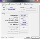 CPU-Z Memory