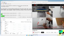 Maksymalne opóźnienie podczas otwierania wielu kart przeglądarki i odtwarzania wideo 4K