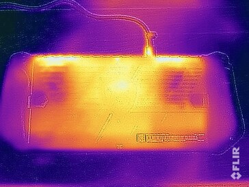 Test naprężenia temperatury powierzchni (dół)