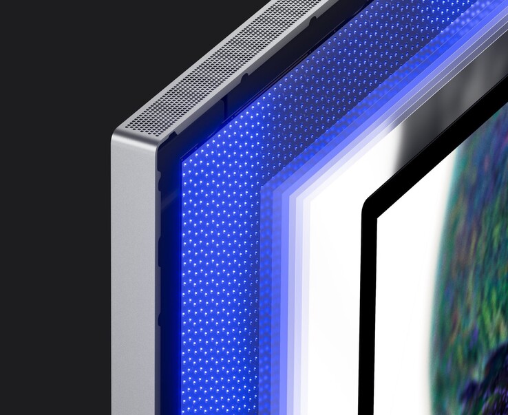 Wyświetlacz Studio Display XDR wykorzystuje podświetlenie mini LED z 2 304 strefami przyciemniania.